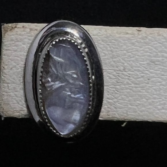 Vintage Sarah Coventry Sterling Silver Mother of pearl Screw Back Earrings (2804 - Picture 2 of 9